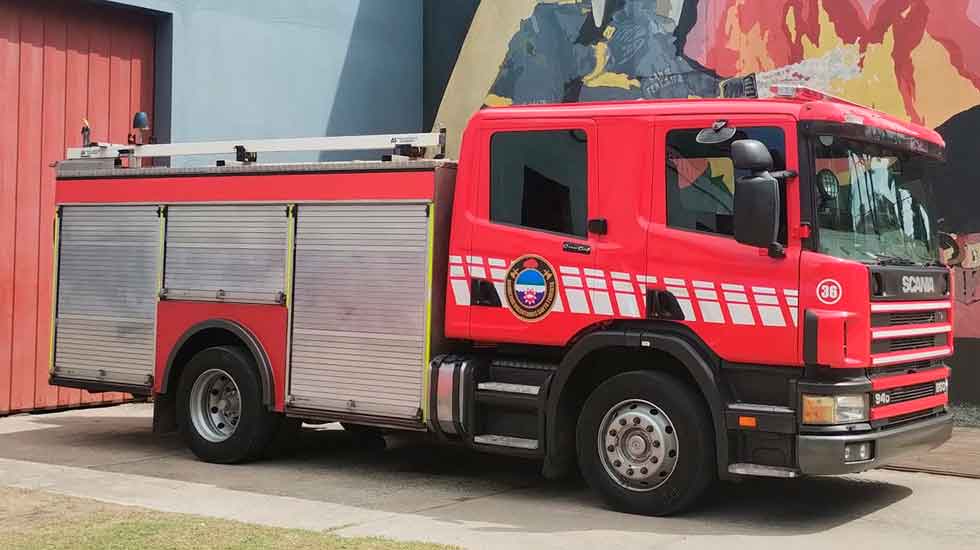 Bomberos Voluntarios de Santa Teresita presentaron una nueva unidad