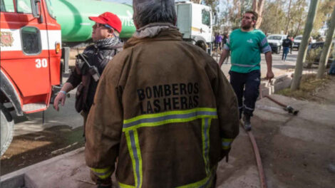 Robaron a los bomberos voluntarios de Las Heras