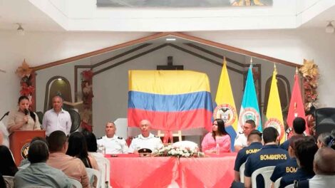 Bomberos de Zarzal conmemoraron sus primeros 70 años