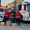 Bomberos de Lota realizó la ceremonia de bautizo de nuevos vehículos