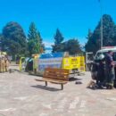 Bomberos se manifestaron contra el desfinanciamiento del SIMBOV