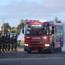 Cañete Celebra la Llegada de Nuevo Carro de Bomberos