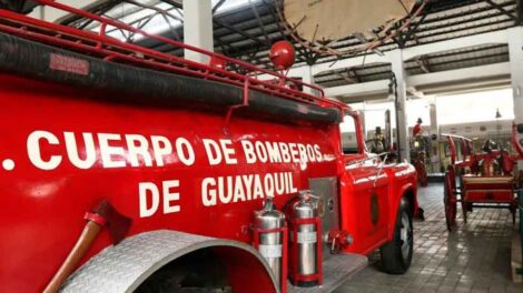 Bomberos de Guayaquil denuncia robo en las instalaciones de su museo