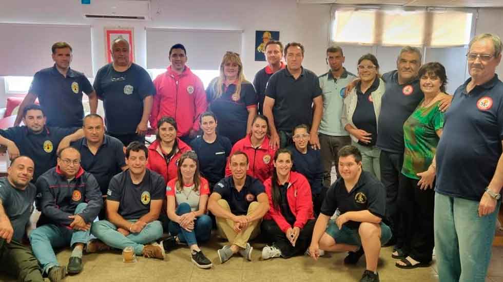 Bomberos Voluntarios se capacitaron en Primeros Auxilios Emocionales