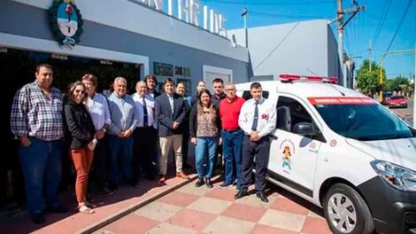 Nueva unidad de Bomberos Voluntarios en Daireaux