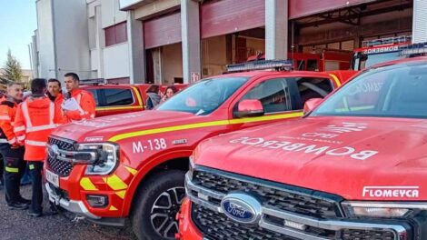 El parque de bomberos cuenta con un nuevo vehículo tipo pick-up