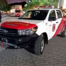 Bomberos Voluntarios de Cafayate presentaron una nueva camioneta