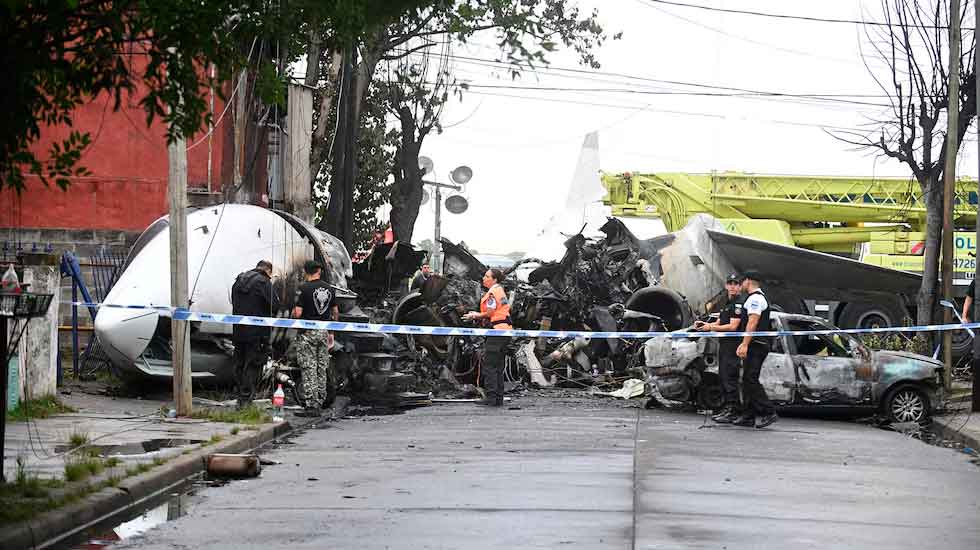 Investigan el rol de los bomberos en la tragedia del avión en San Fernando