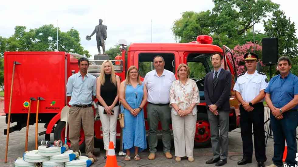 Bomberos de San Javier recibió un camión de bomberos