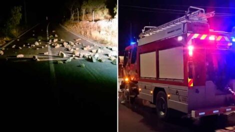 Bomberos de Punitaqui sufre ataque a pedradas tras combatir incendio