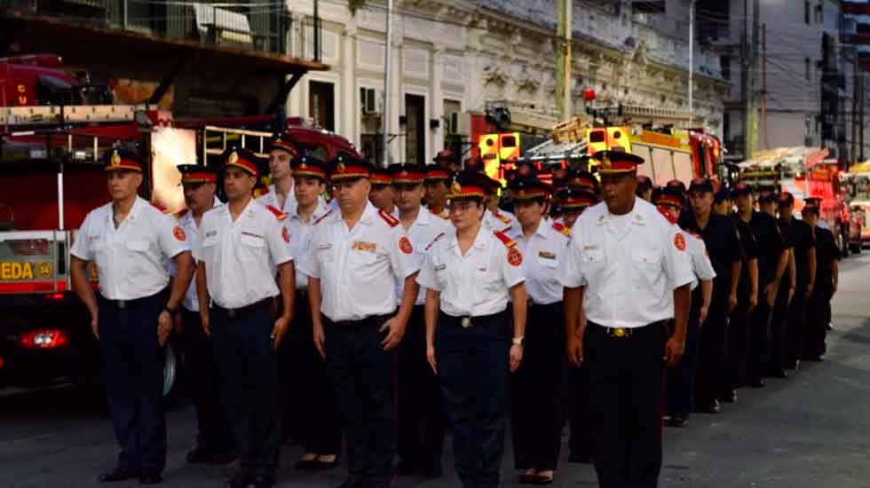 Bomberos Voluntarios de Avellaneda celebraron su 127° aniversario