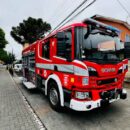 Bomberos de la Décima Compañía de Bomberos de Concepción recibieron una nueva unidad