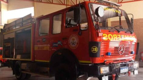 Los Bomberos Voluntarios de Marcos Paz han incorporado un nuevo móvil