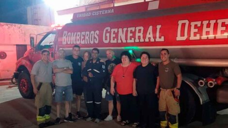 Los Bomberos Voluntarios de General Deheza con nuevo móvil