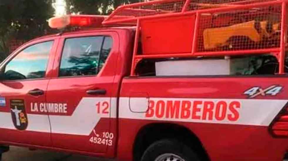 El Gobierno de Córdoba intervino los Bomberos Voluntarios de La Cumbre