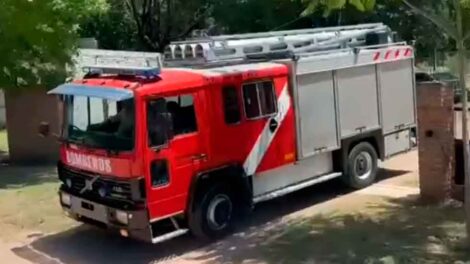 El Cuerpo de Bomberos de Victorica con nuevo autobomba