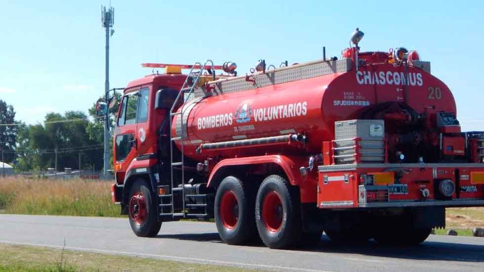 Agresión a Bomberos Voluntarios durante un incendio en Ruta 2