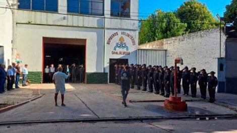 Bomberos Voluntarios de General Alvear celebraron el 67° aniversario