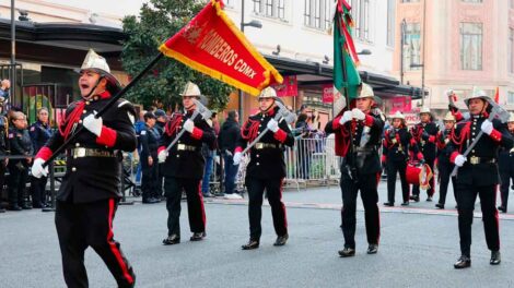 El Cuerpo de Bomberos de la Ciudad de México celebró su 169 aniversario