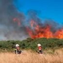 Bombero en estado grave tras sufrir paro cardíaco durante un incendio