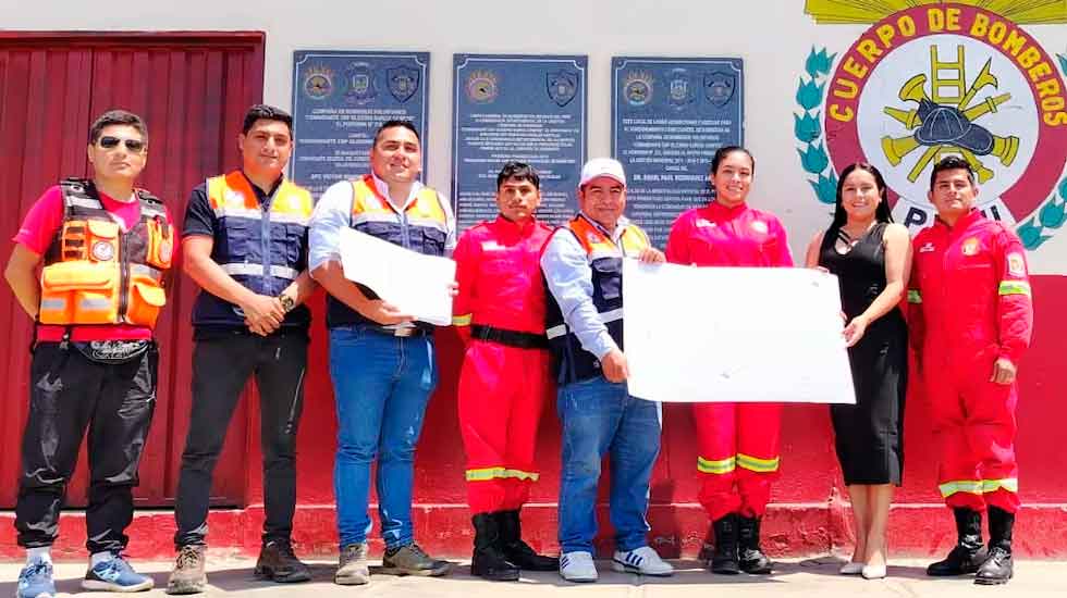 Presentarán expediente para construir compañía de bomberos en El Porvenir