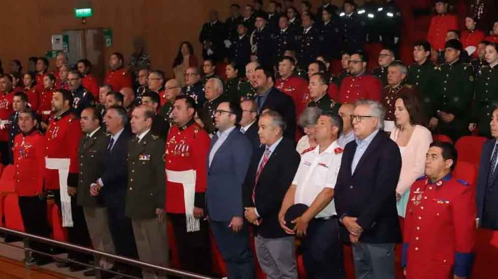 Bomberos de Rancagua celebraron sus 143 años de existencia