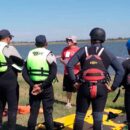 Bomberos Voluntarios de Trenque Lauquen se capacitaron en rescate acuático