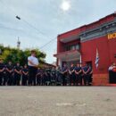 Realizaron relevo de jefe del Destacamento de Bomberos