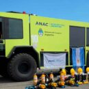 ANAC entregó una moderna autobomba y equipamiento