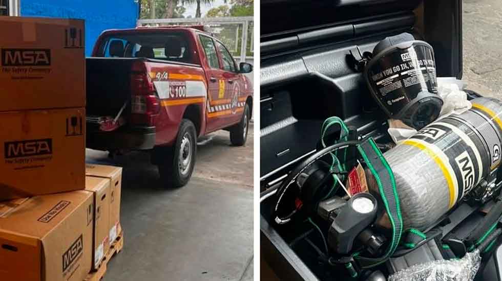 Bomberos adquirió equipamiento de alta tecnología