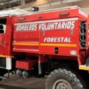 Bomberos de El Bolsón recibieron camión forestal con fondos solidarios