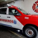 Entrega de un móvil de rescate para la Unidad Quinta de Bomberos