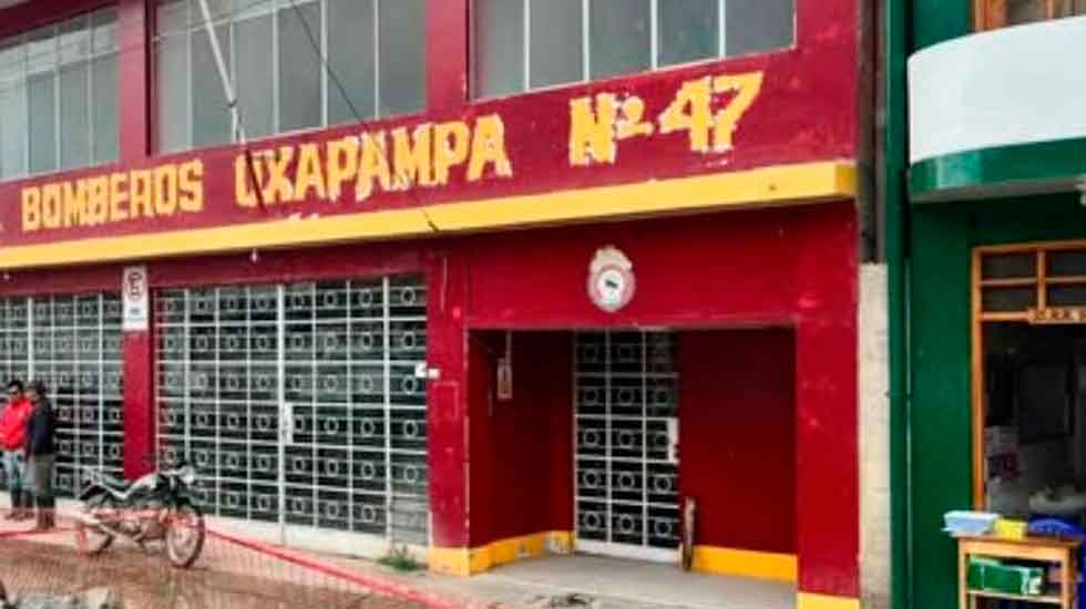 Bomberos Voluntarios de Oxapampa desalojados tras 60 años