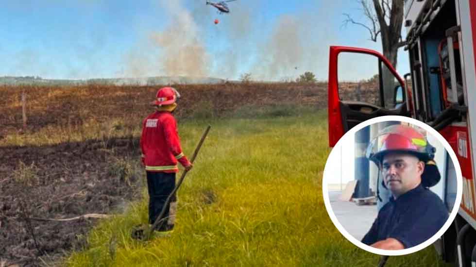 Falleció un bombero de la Policía combatiendo un incendio en Posadas