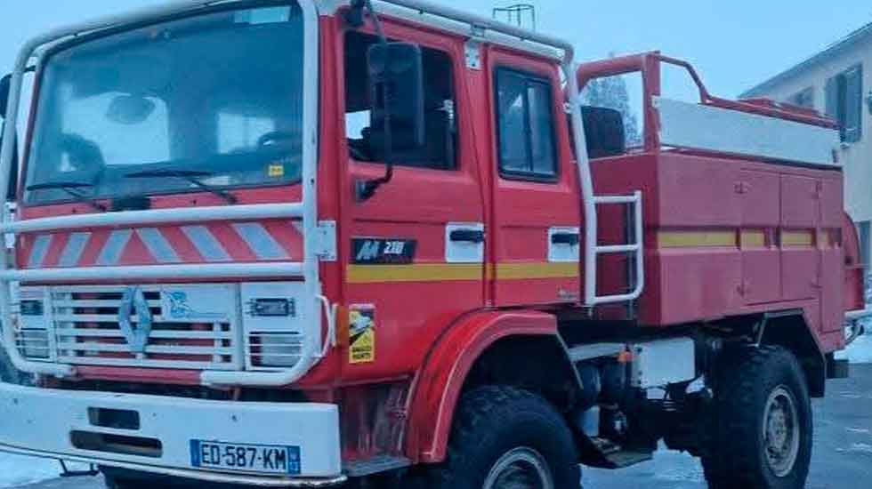 Bomberos Voluntarios de Zárate con nuevo móvil forestal