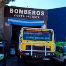 Bomberos de La Costa partieron a El Bolsón para combatir los incendios