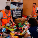 Bomberos Voluntarios lanzó una colecta solidaria para los inundados