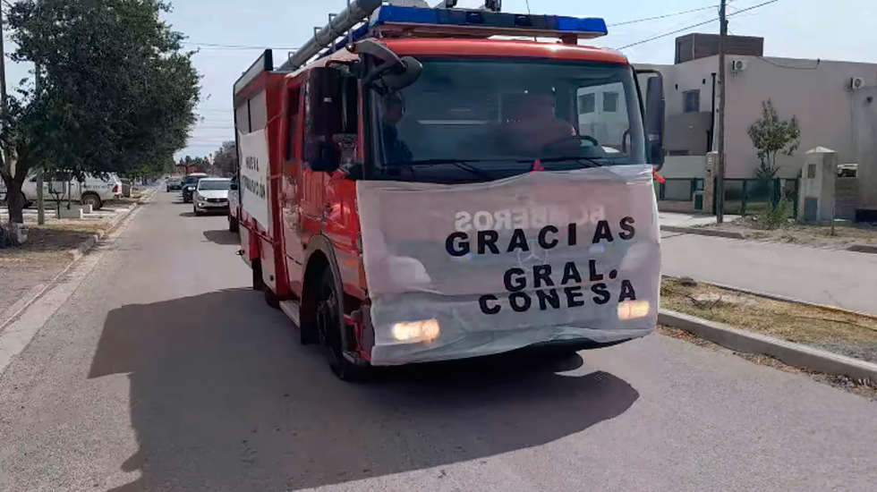 Bomberos de General Conesa Incorporan Nueva Autobomba